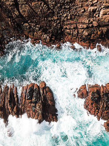 Nature, Water, Stones, Sea, Rocks, Foam HD phone wallpaper