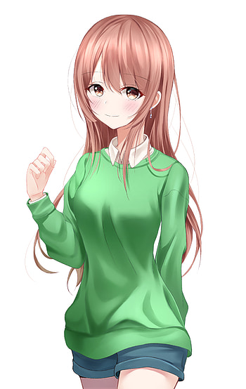 Anime, Sight, Opinion, Girl HD phone wallpaper