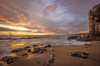 * Laguna beach - CALIFORNIA *, lagun, nature, sunset, ocean, beach HD wallpaper