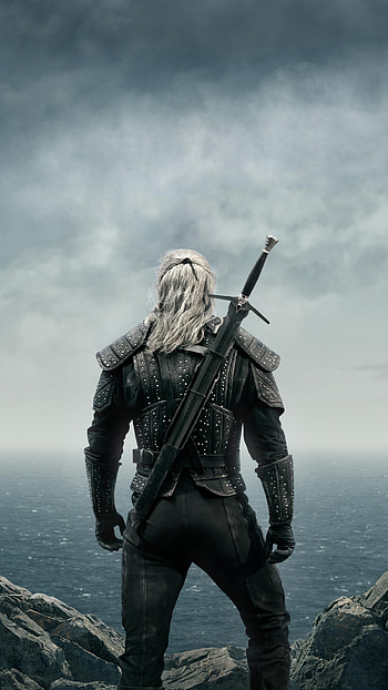 The Witcher, warrior, 2019, Netflix TV show, poster HD phone wallpaper