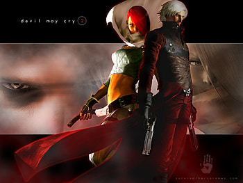 Devil may cry 2, videogame, entertainment, adventure, action, abstract, fast, capcom, game, gun HD wallpaper