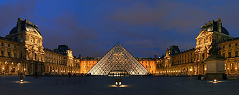 Louvre collection, Artistic marvels, Cultural heritage, Iconic landmark HD wallpaper