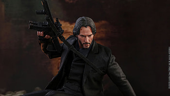 John Wick Gun Up, john-wick, movies HD wallpaper