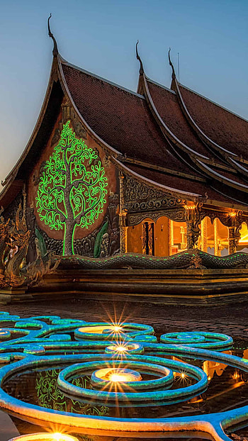 Thailand, Southeast Asia, Vibrant culture, Exotic landscapes HD phone wallpaper