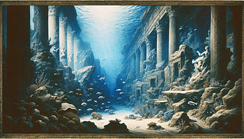 **Underwater Wonders: Ultra **, underwater graphy, underwater, ruin, ocean, fish HD wallpaper