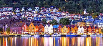 Bryggen in Bergen, Cultural heritage, Norway history, UNESCO site HD wallpaper