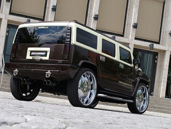 GeigerCars Hummer H2 supercharged - Latte Macciatto , tuning, hummer, geiger, car, h2 HD wallpaper