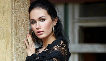 Beautiful Face, lovely face, beautiful, black, woman HD wallpaper