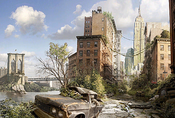 Abandoned City, Backgrounds HD wallpaper