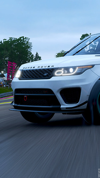 Forza horizon, rangerover, sky, race, car HD phone wallpaper