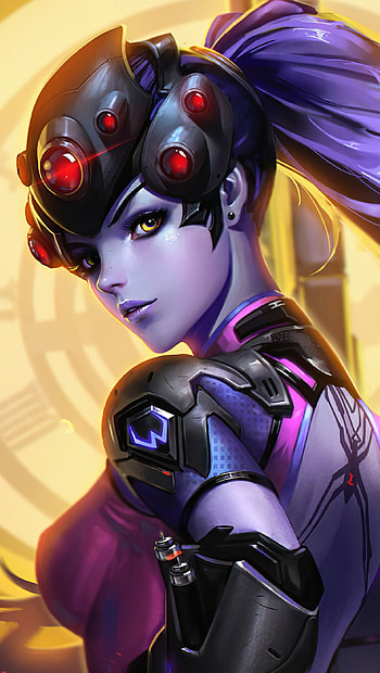Widowmaker from Overwatch, Ultra HD phone wallpaper