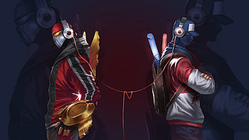 SKT T1 Zed & Shen by Toemass202 Fan Art Artwork League of Legends lol HD wallpaper
