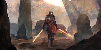 Sith, star wars, warrior, artwork HD wallpaper