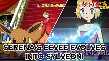 PokÃ©mon XY & Z | Serena's Eevee Evolves into Sylveon! (2016 Anime) - YouTube HD wallpaper