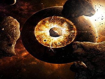 Planet Explosion, other, space, galaxies, planets HD wallpaper
