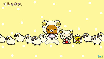 Rilakkuma Year of the Sheep HD wallpaper