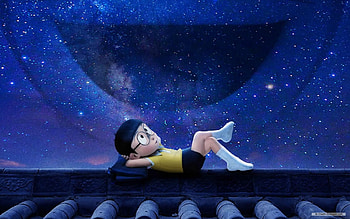 Nobita Stand By Me, Nobita Alone HD wallpaper