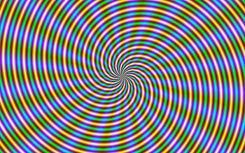 Abstract, swirl, blue, green, red, yellow, hypnotix, texture HD wallpaper