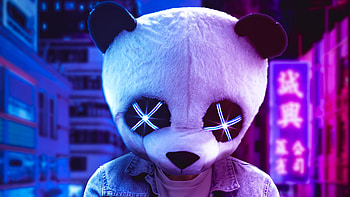 Panda Art , panda, artist, artwork, digital-art HD wallpaper