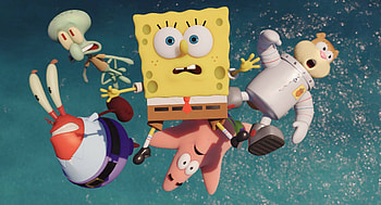SpongeBob Movie, Sponge Out of Water, Skwigly Animation Magazine HD wallpaper