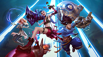 Jinx, League of Legends, , Posted by Zoey Anderson HD wallpaper