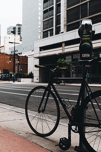 City, Building, Miscellanea, Miscellaneous, Street, Bicycle HD phone wallpaper