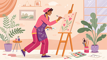 Colorful Creativity: Ultra of an Artist in Action, artistic, painting, Artist, creativity, home decor HD wallpaper