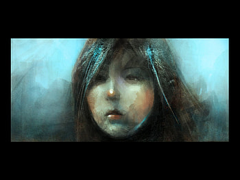 Wanderer, fantasy, art, female HD wallpaper