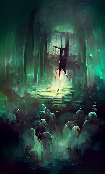 Outlast, sky, art, green, horror, scary, galaxy, zombies HD phone wallpaper