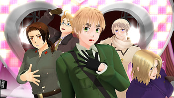[MMD] Hetalia Allies - Candyman (Christina Aguilera) + Motion DL - YouTube HD wallpaper