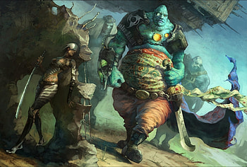 Ogre, Fantasy , Creative designs, Digital art HD wallpaper