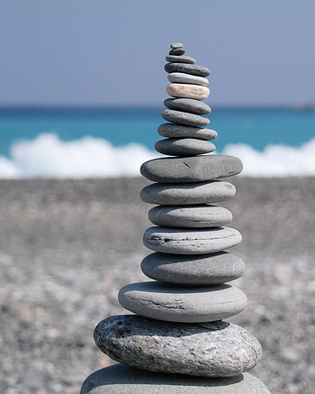 Nature, Stones, Pebble, Balance, Coast HD phone wallpaper