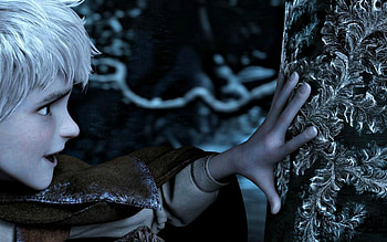 Jack Frost, night, winter, black, man, rise of the guardians, hand, dark, tree, dreamworks, fantasy, boy, movie, luminos, guy, ice HD wallpaper