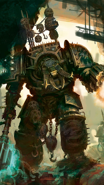 ... Chaos Terminator - Warhammer 40,000 Game mobile HD phone wallpaper
