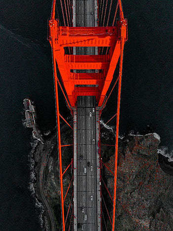 Cities, Water, Architecture, View From Above, Bridge, Design, Construction HD phone wallpaper