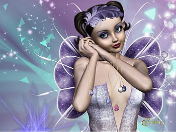 Fairy, abstract, fantasy HD wallpaper
