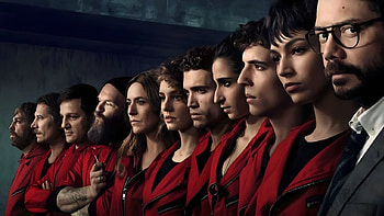 Money Heist: Red Squad — HD wallpaper