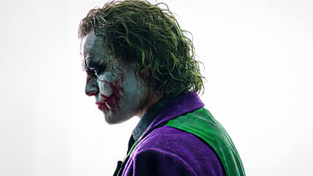 Joker The Gritty Vigilante, joker, supervillain, superheroes, heath-ledger, artwork, digital-art, ai HD wallpaper
