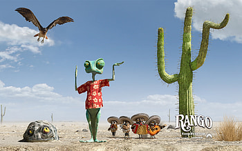 Rango, Cartoon HD wallpaper
