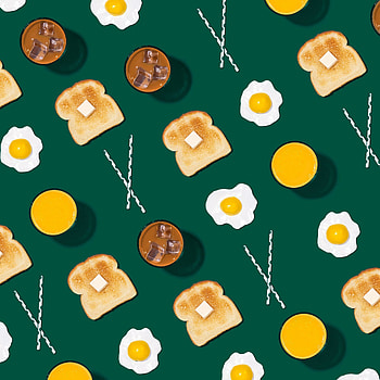 Breakfast, food stuffs, bread, cream HD phone wallpaper