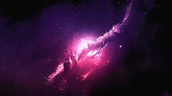 Purple Nebula HD wallpaper