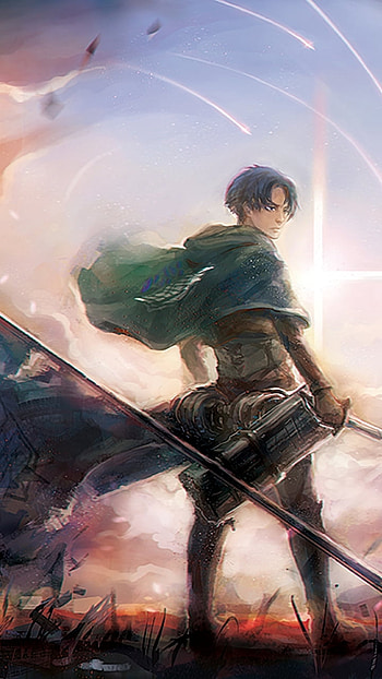 Levi Ackerman, Attack on Titan, Anime HD phone wallpaper