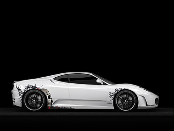 ferrari, cool, white, cars HD wallpaper