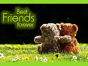 Best Friends Forever Teddy Bears, Best Friends, Sweet, Friends, Message, Teddy Bears, Adorable, Words, Cute HD wallpaper