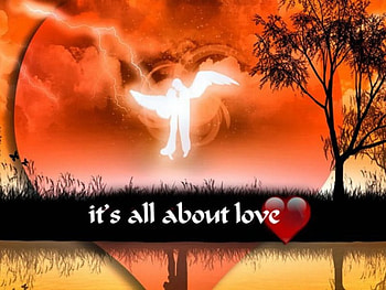 Love, lovers, heart, red HD wallpaper