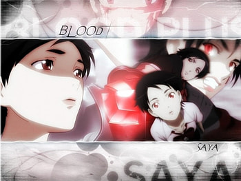 saya+bad girl, white, black, red HD wallpaper