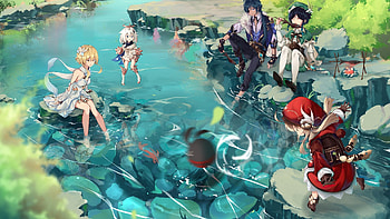 Genshin Impact, High quality , Genisis impact, Enchanting visuals HD wallpaper