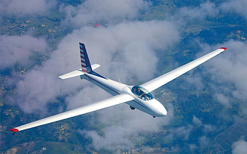 Glider , Flight beauty, Sports backgrounds, Aerial art HD wallpaper
