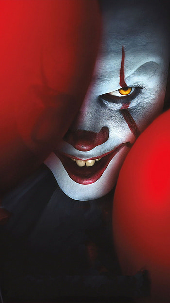 Pennywise , Horror-themed, Terrifying visuals, Creepy clown HD phone wallpaper
