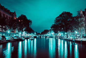 Architecture Boats Bridge , bridge, graphy, reflection HD wallpaper